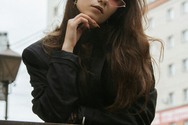 Black Satin Bomber Jacket